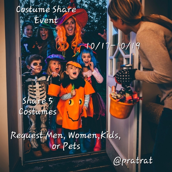 Sign Up 👻Mon 10/17-10/19👻Costume Share Event👻Share 5👻 - Picture 1 of 1